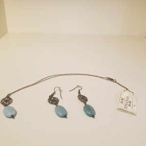 BNWT  Turquoise vintage jewelry set
